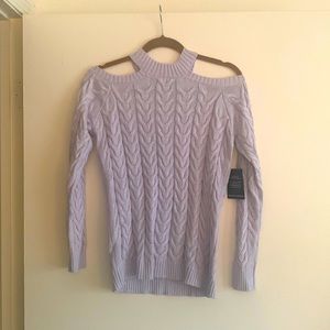 Boston Proper Cold Shoulder Sweater